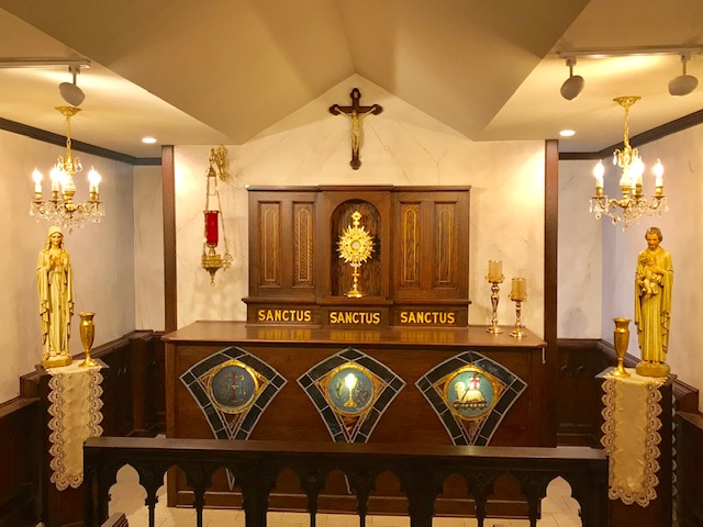 St. Gall’s Chapel of Adoration Update