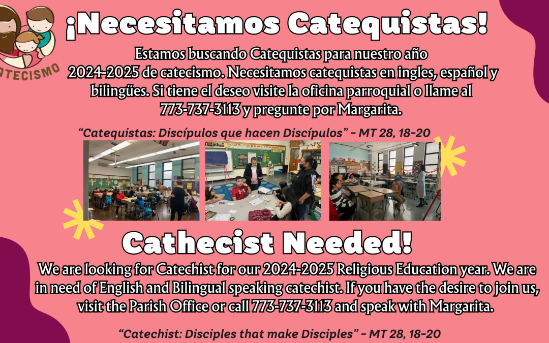 Catechist Needed