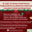 Holiday Food Distribution